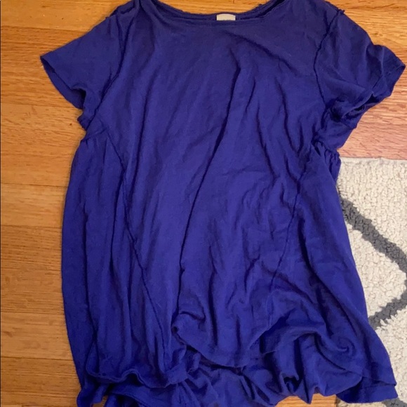 Free People Yours High Low tee - Picture 2 of 4